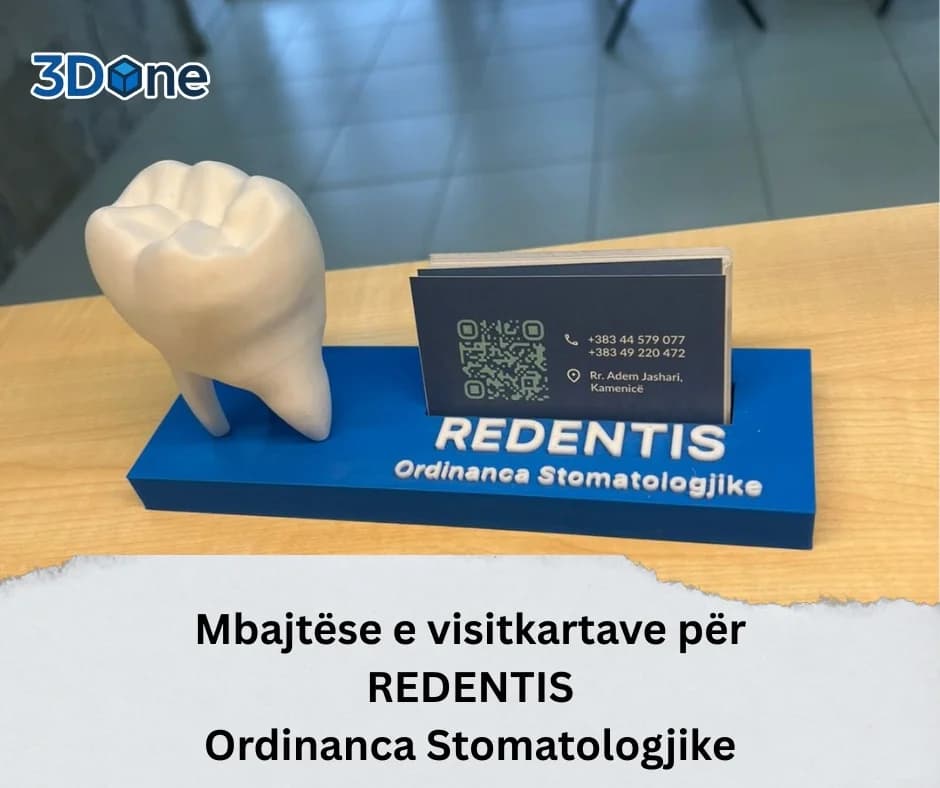 Mbajtëse Vizitkartash e Personalizuar 3D për Biznese